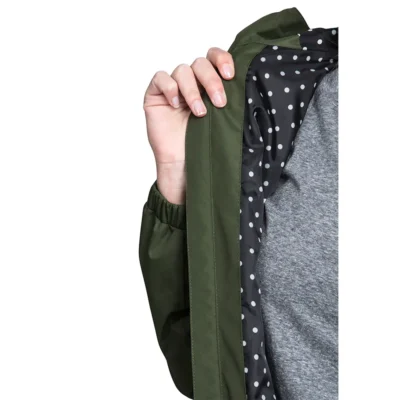 Daytrip grøn regnjakke dame Grøn Regnjakke