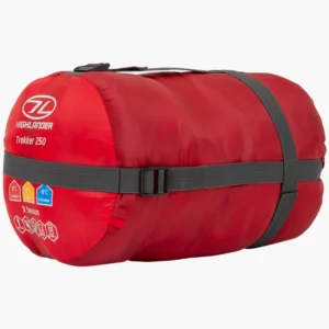 Highlander Trekker 250 Sovepose - Rød - 4 Sovepose