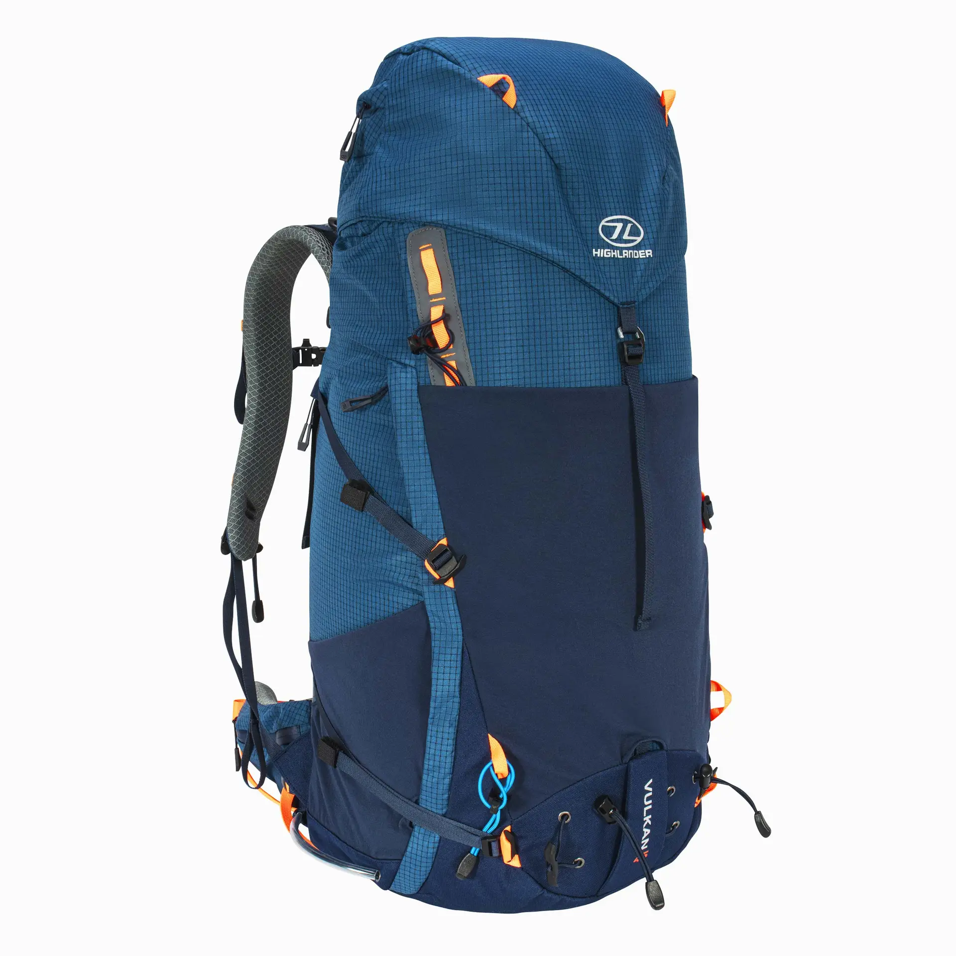 Vandrerygsæk Highlander Vulkan 45L – Navy - 1 Vandrerygsæk