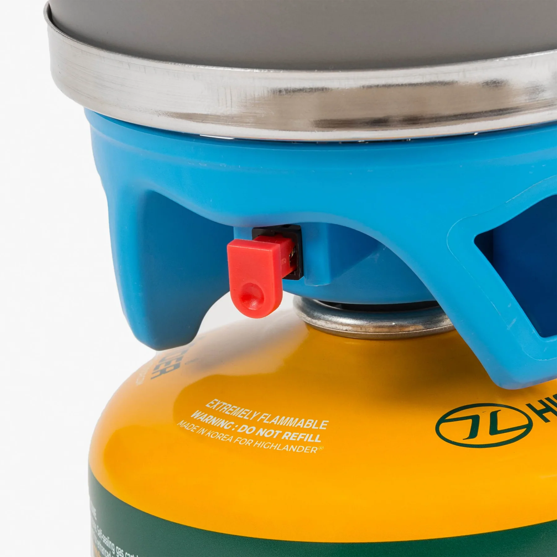 Camping gasbrænder Highlander Blade Fastboil 3 1.1L – Blå - 2 Gasbrænder