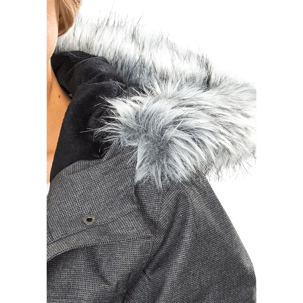 Dame vinterjakke Trespass Thundery – Sort Sølvgrå_4 Dame vinterjakke