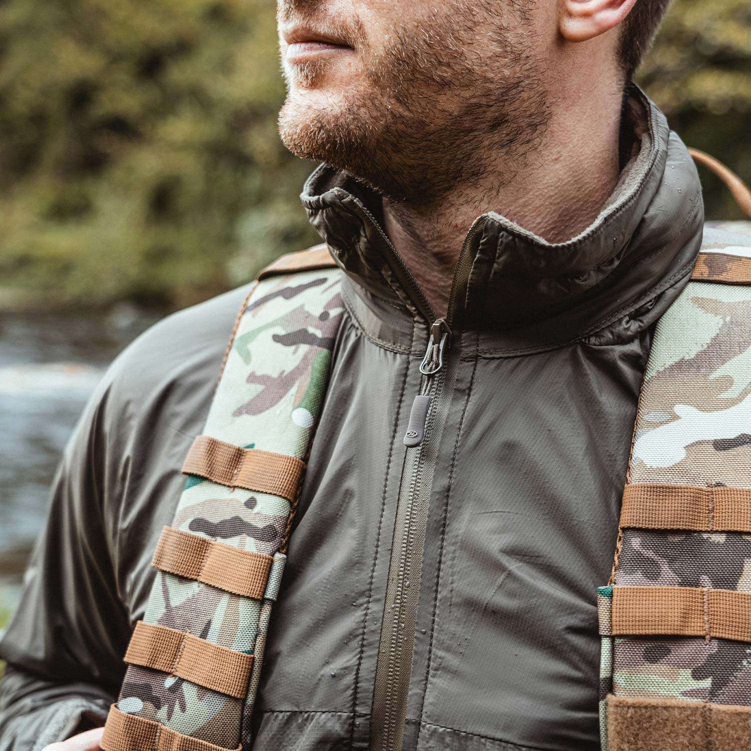 HALO FULL ZIP TACTICAL JACKET Herre outdoorjakke