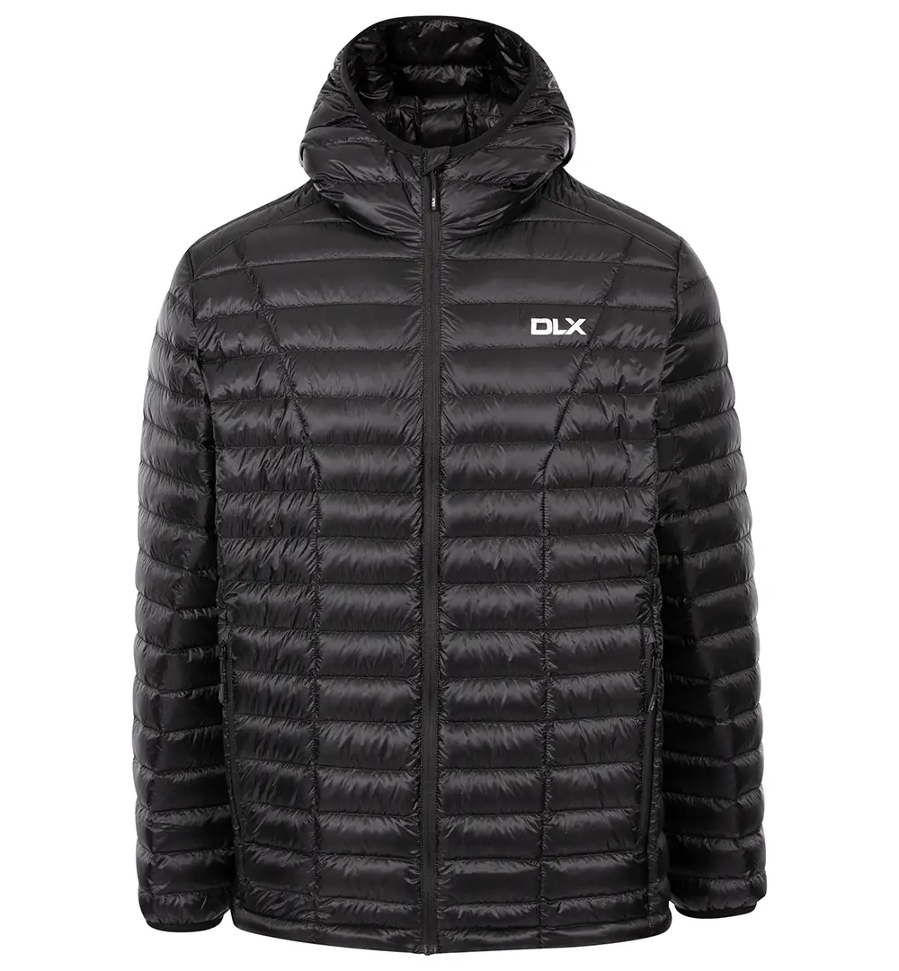 Herre dunjakke Trespass Zoltan Letvægtsjakke – Sort -2 Herre dunjakke