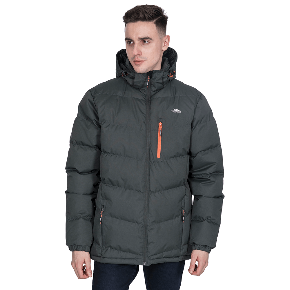 Herre vinterjakke Trespass Blustery Grå _2 png Herre vinterjakke