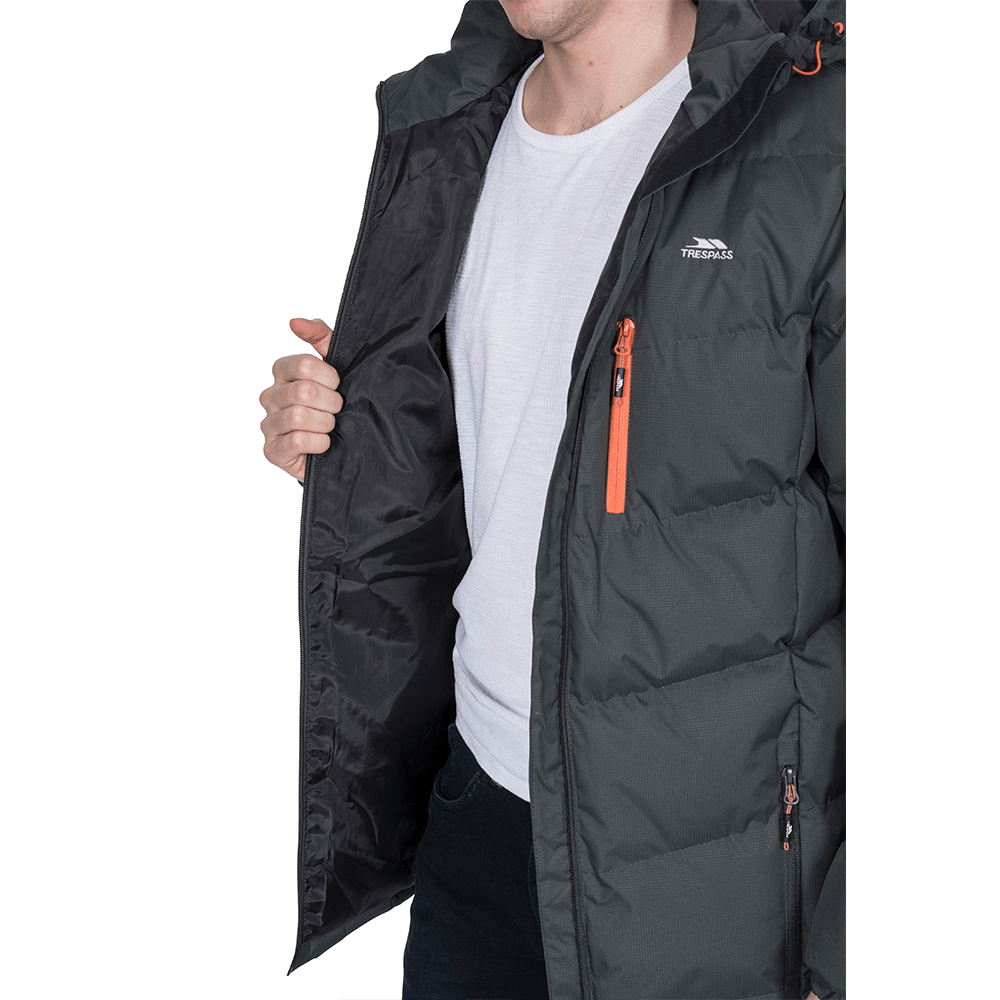 Herre vinterjakke Trespass Blustery Grå _4 png