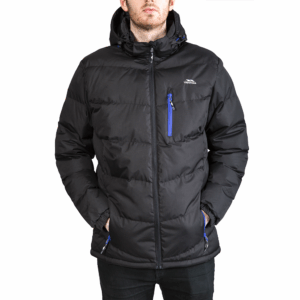 Herre vinterjakke Trespass Blustery Sort_1 Herre vinterjakke