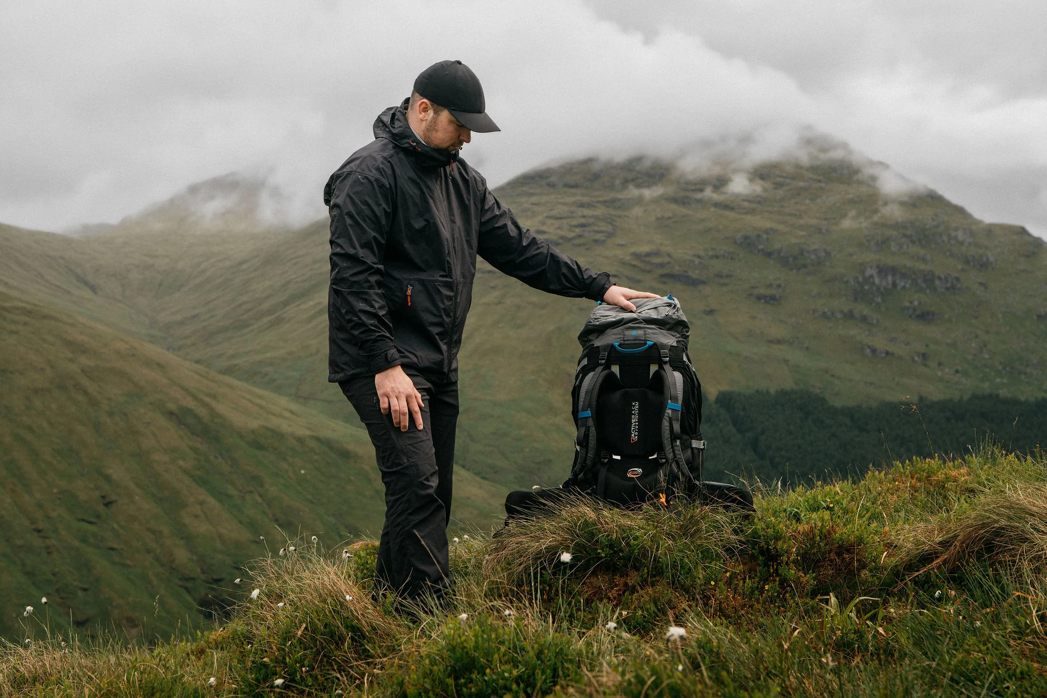 Highlander Novar vandrerygsæk 60+5L_16 Vandrerygsæk