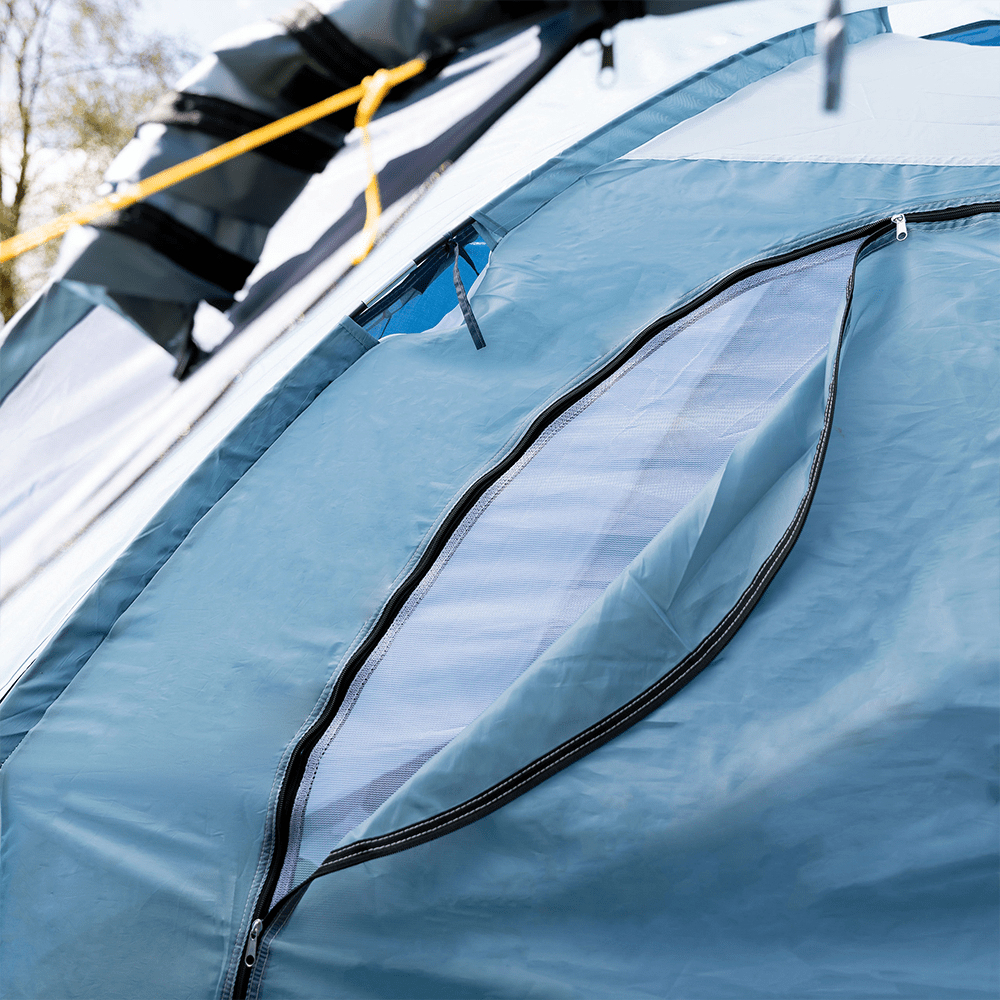 Trespass Ghabhar 4-personers telt – Blå_2 4-personers telt