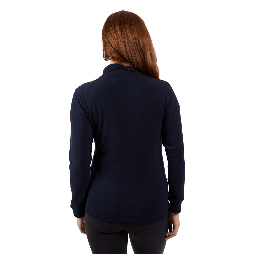 Dame fleece Trespass Big Heart blå Dame fleece