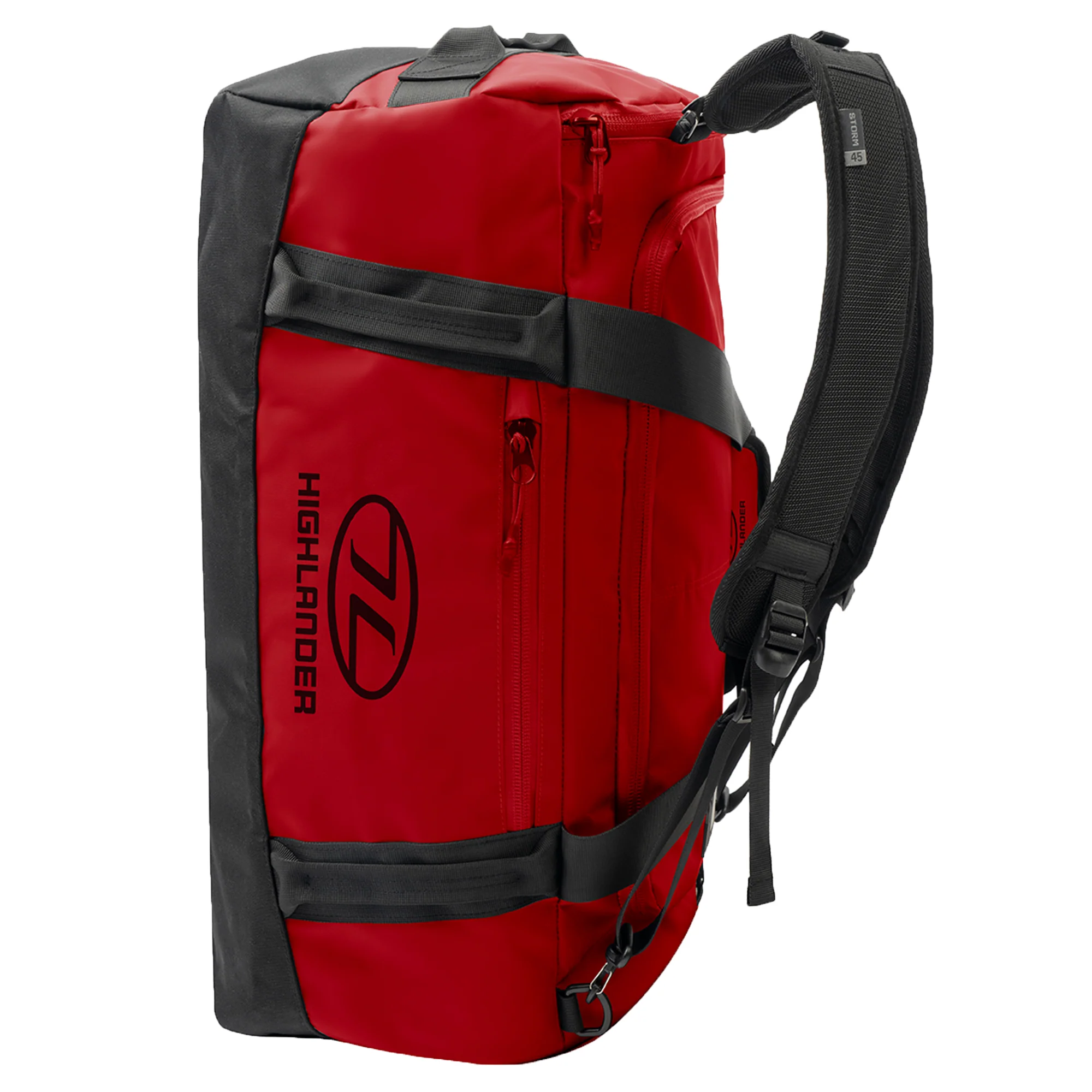 Duffel bag Highlander Hauler 45L Rød_1 Duffel bag
