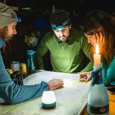 Genopladelig pandelygte