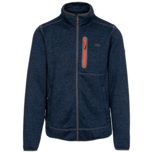 Herre fleecejakke Trespass Bingham – Navy melange Herre fleecejakke
