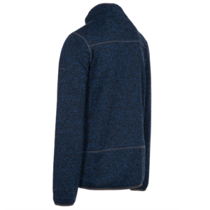 Herre fleecejakke Trespass Bingham – Navy melange_5 Herre fleecejakke