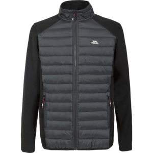 Herre fleecejakke Trespass Saunter sort Herre fleecejakke