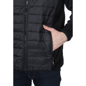 Herre fleecejakke Trespass Saunter sort Herre fleecejakke