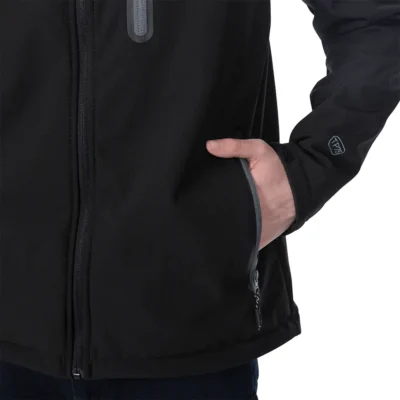 Herre softshelljakke Trespass Accelerator II Sort 2