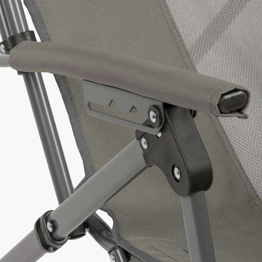 Campingstol med ryglæn