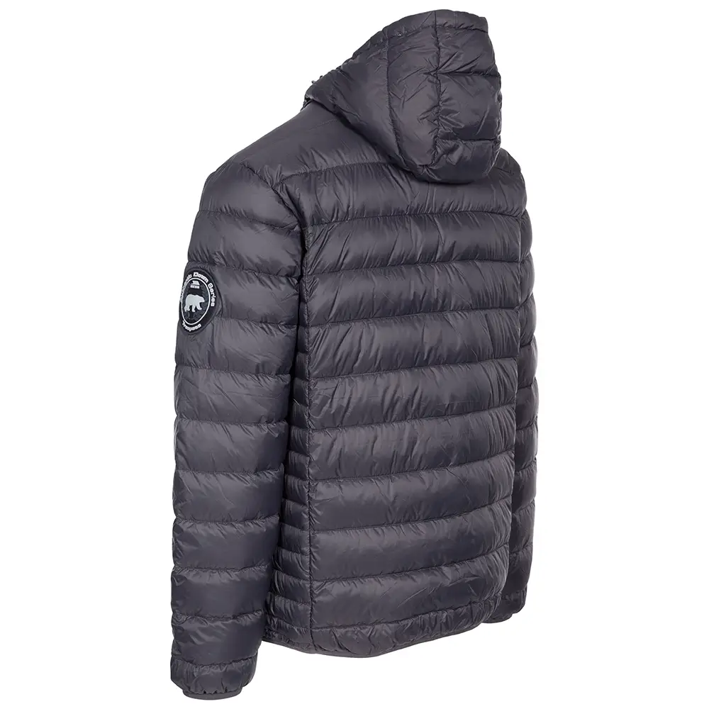 Herre dunjakke Trespass Whitman II Graa 1