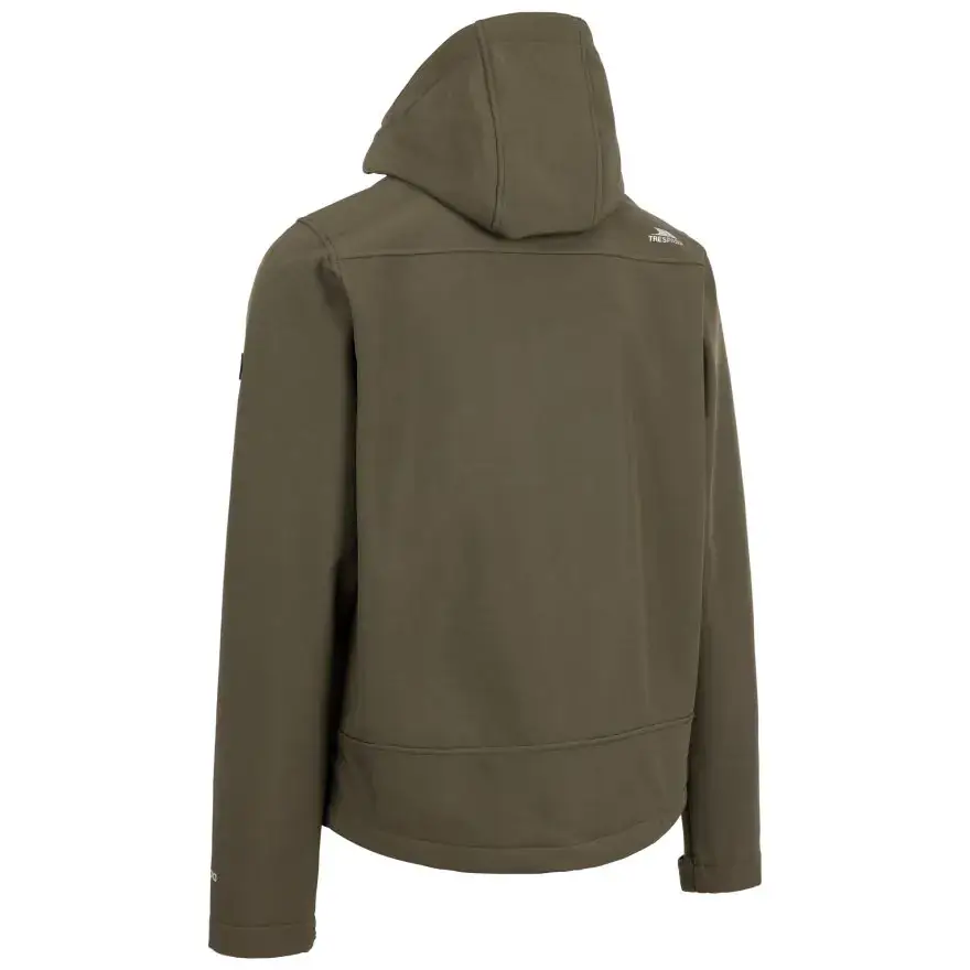 Herre softshelljakke Trespass Alwero mørkegrøn Herre softshelljakke