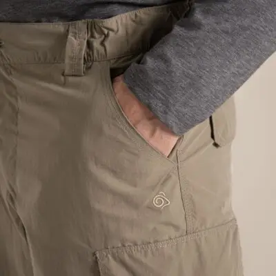 Herre shorts Craghoppers NosiLife Cargo Short III Pebble Herre shorts Craghoppers