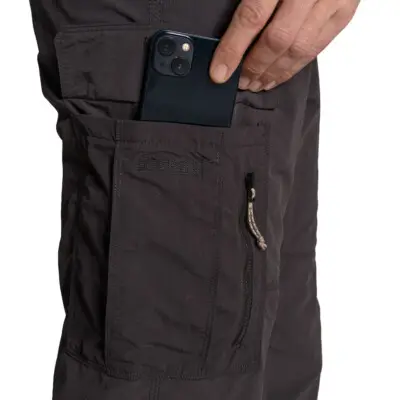 NosiLife Cargo Trouser III black pepper Herre vandrebukser craghoppers