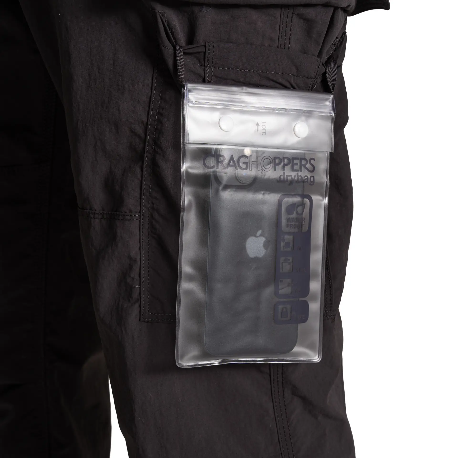 NosiLife Cargo Trouser III black pepper Herre vandrebukser craghoppers