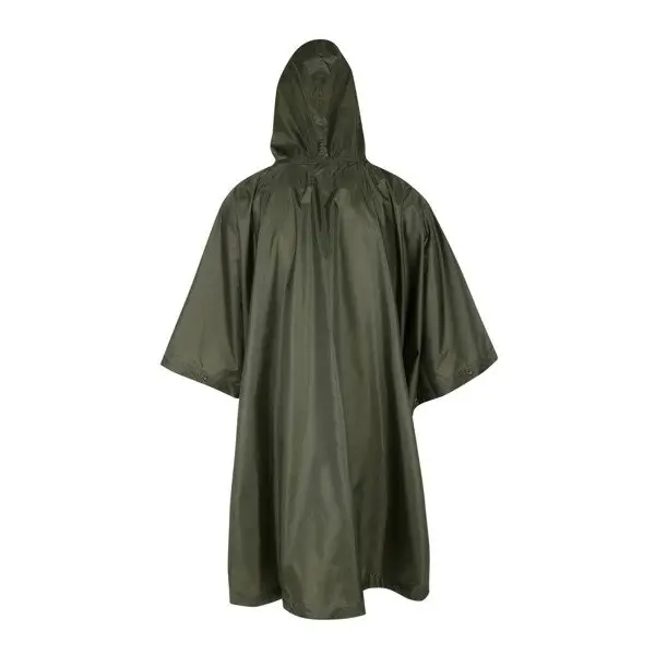 Outdoor regnponcho Helikon Ponczo olivengrøn Outdoor regnponcho