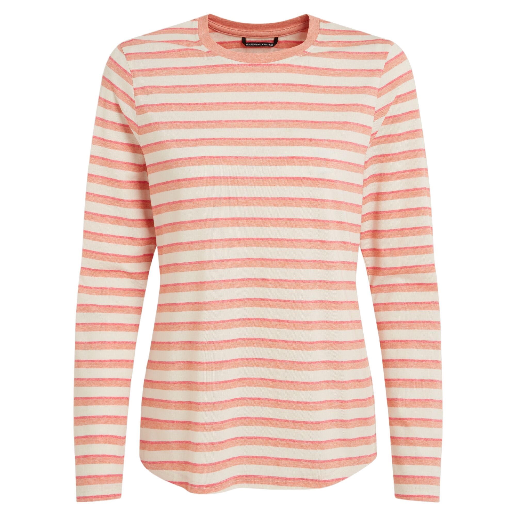 Dame outdoortrøje Craghoppers NosiLife Akona clay stripe Dame outdoortrøje Craghoppers