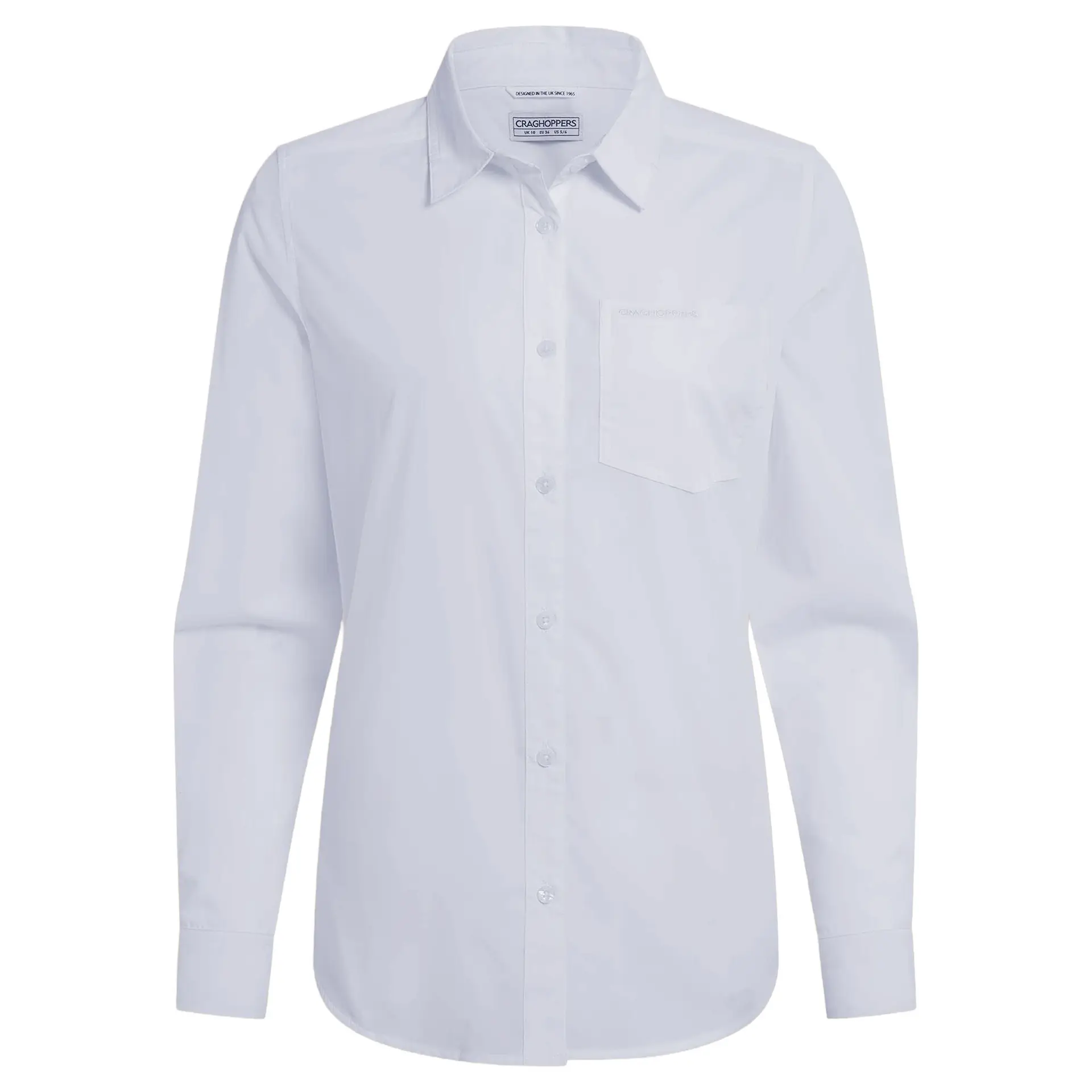 Kiwi III Long Sleeved Shirt white Dame skjorte