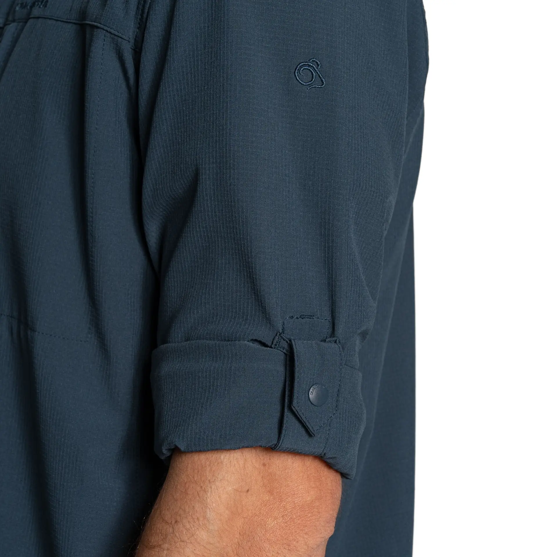 NosiLife Pro Long Sleeved Shirt V Blue Stone Herreskjorte