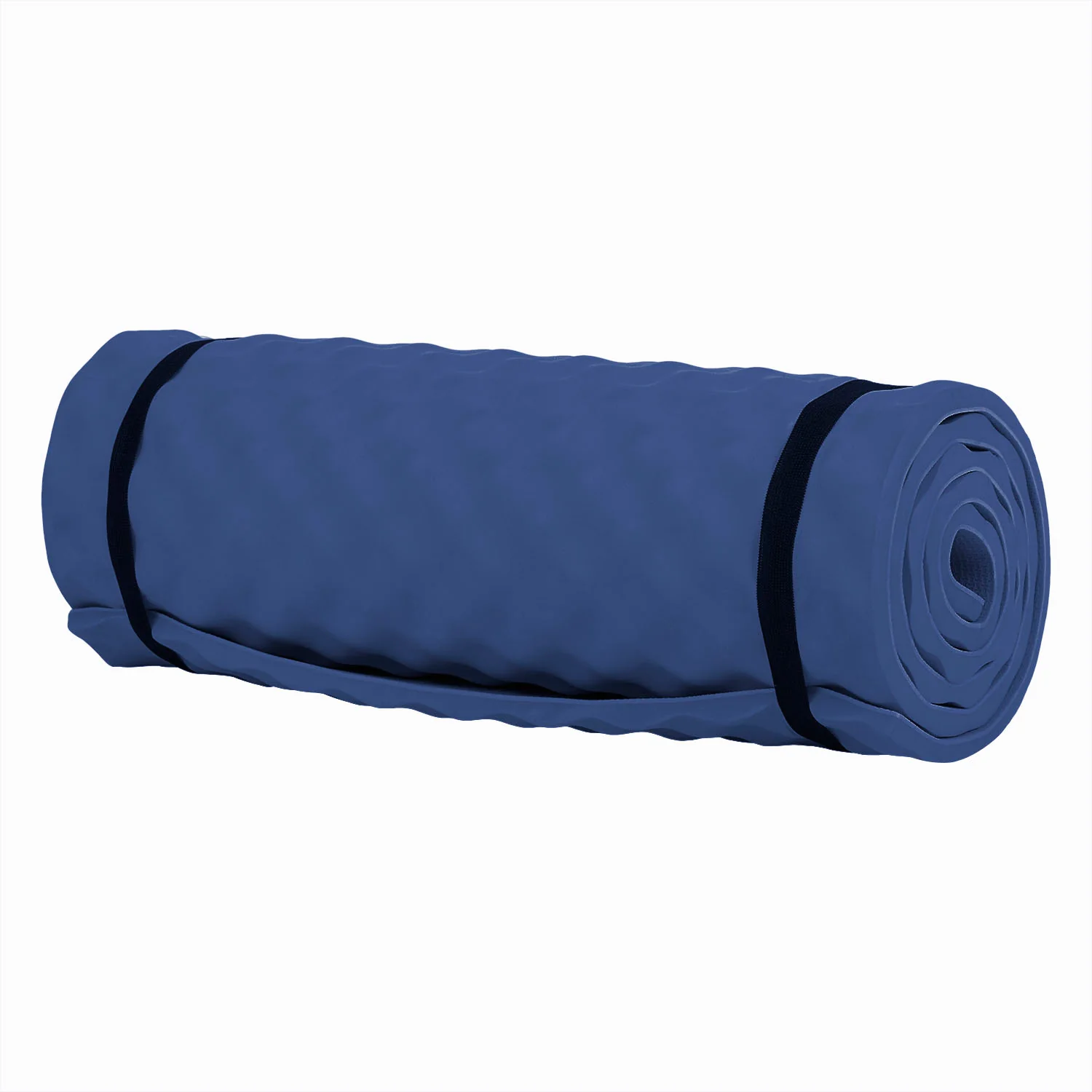Liggeunderlag Highlander Comfort Camping Mat blå Liggeunderlag