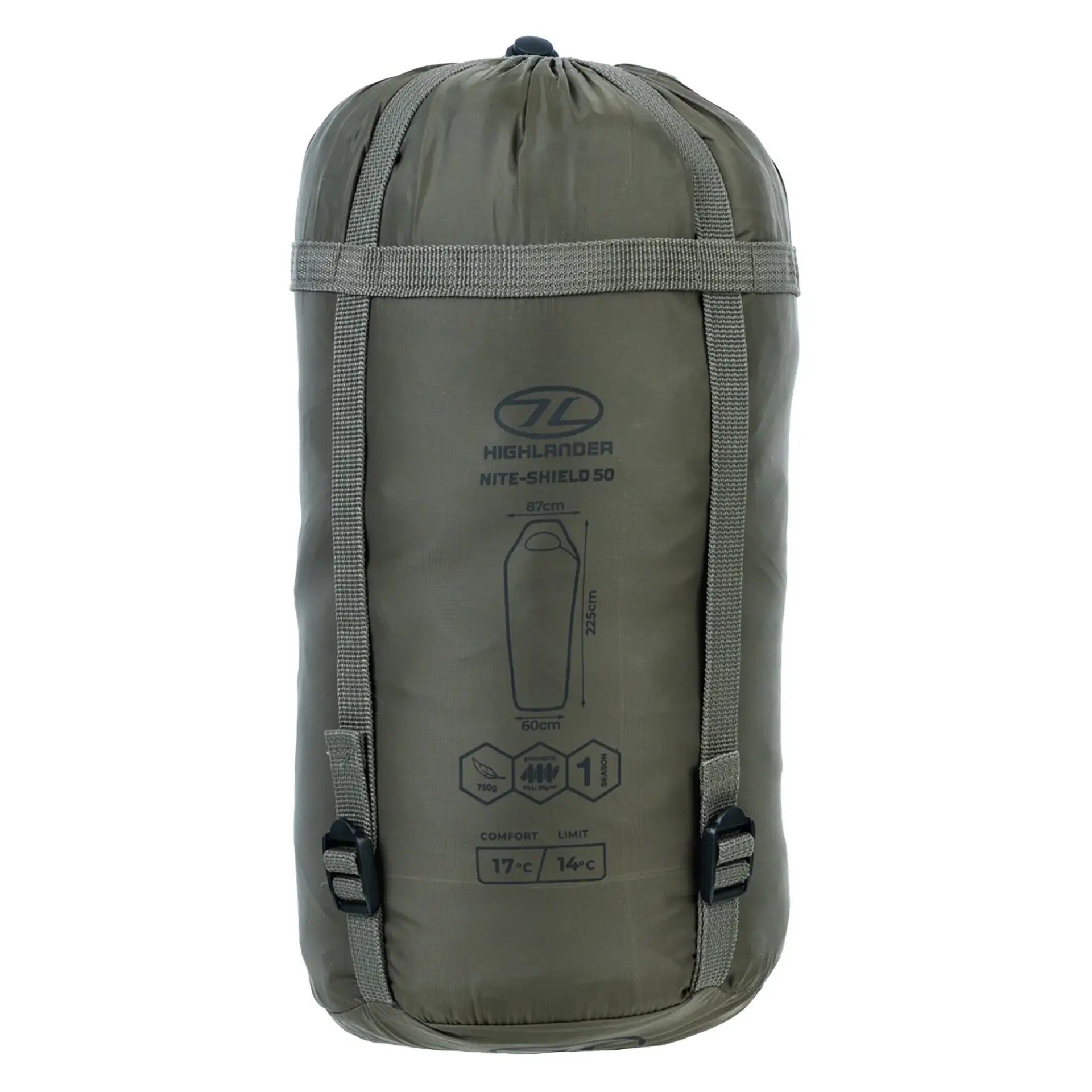 Sommersovepose Highlander Nite-Shield 50 Sommersovepose