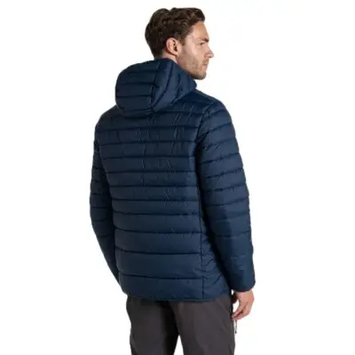 Compresslite IX Hooded Insulating Jacket Blue Navy Herre vandrejakke