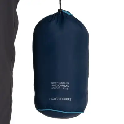 Compresslite IX Hooded Insulating Jacket Blue Navy Herre vandrejakke