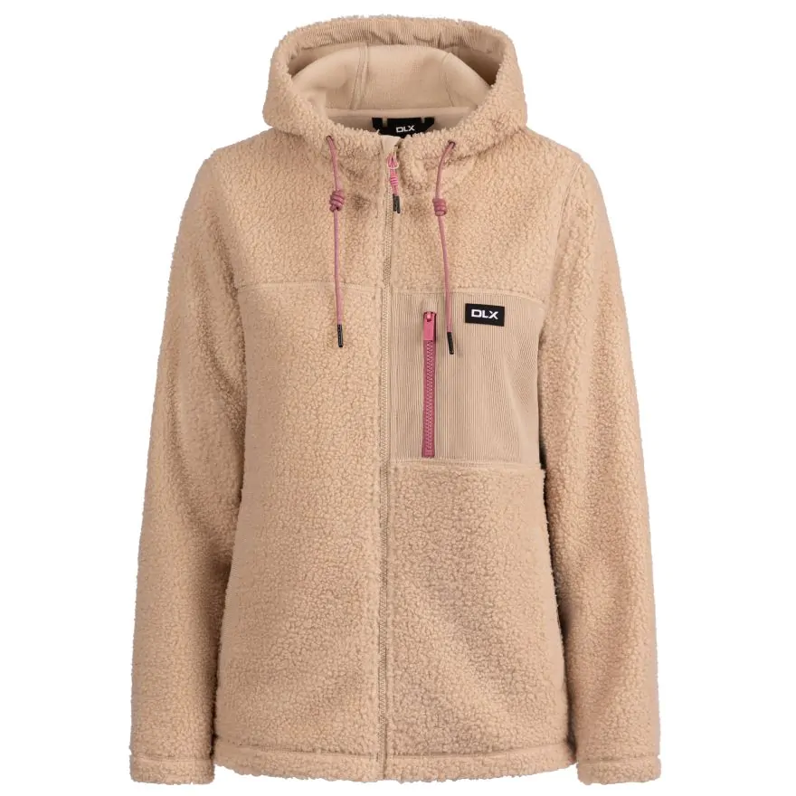 Dame fleecejakke Trespass DLX Jowita beige Dame fleecejakke