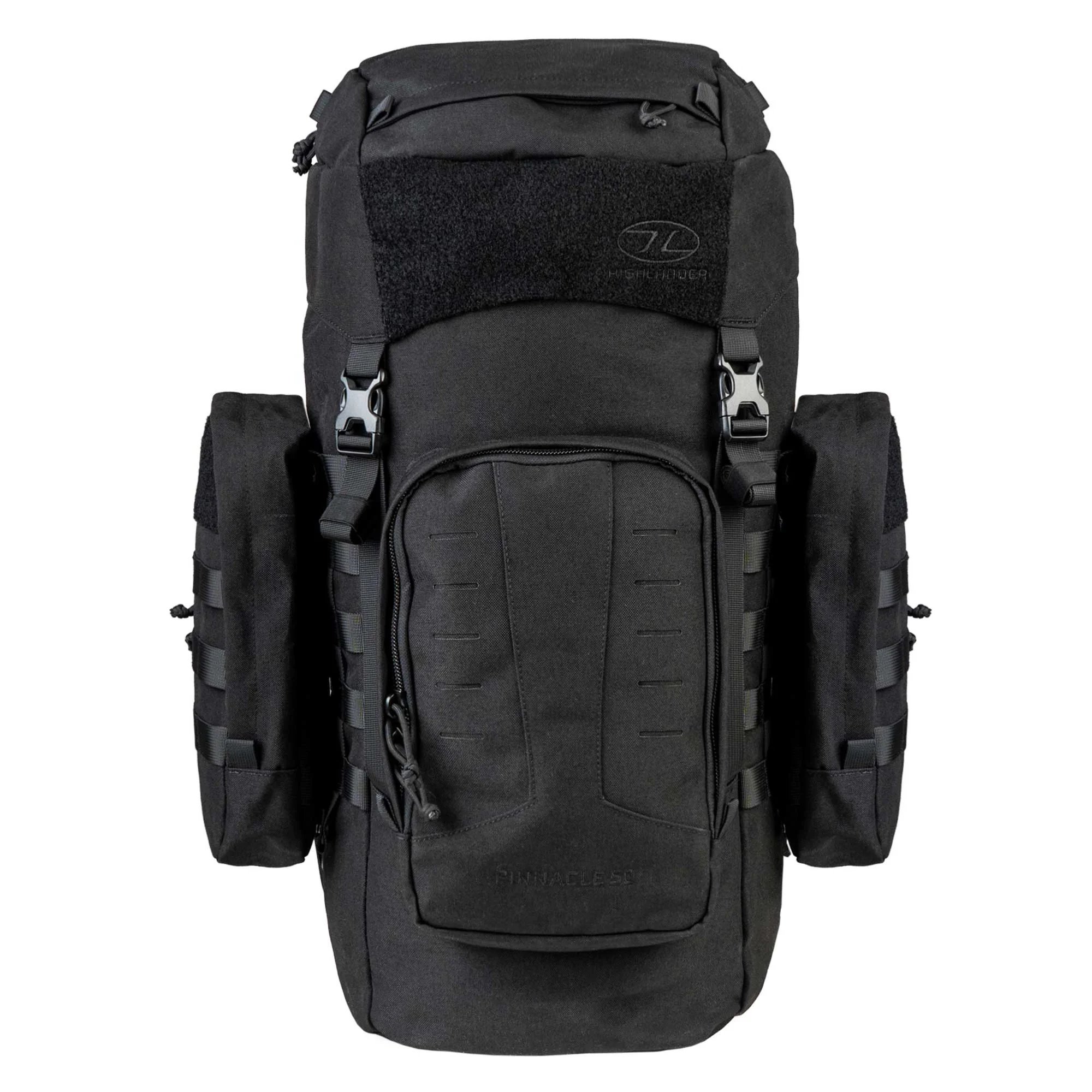 Highlander PINNACLE 50L taktisk rygsæk sort Rygsæk