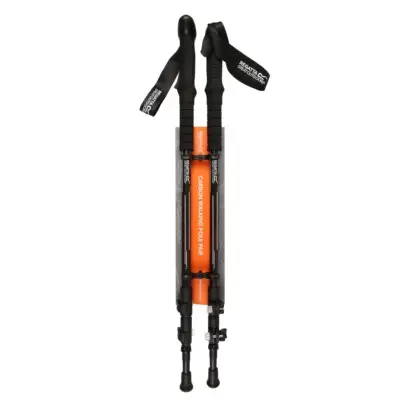 Regatta Carbon vandrestave 2 stk. – Sort Carbon vandrestave