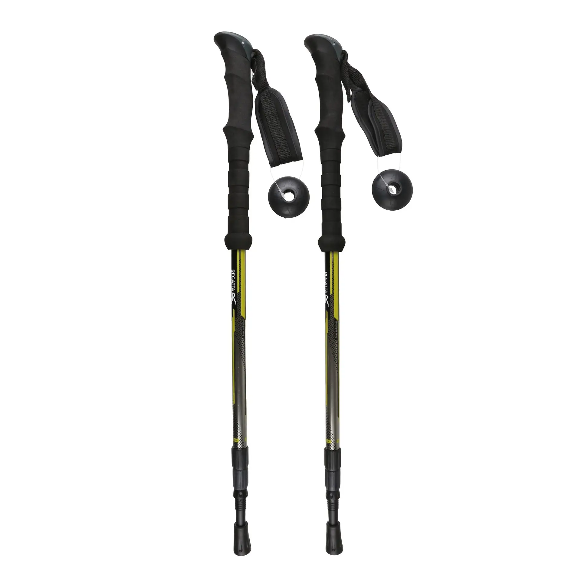 Regatta Ultralite aluminium vandrestave 2 stk. – Sort Ultralite aluminium vandrestave