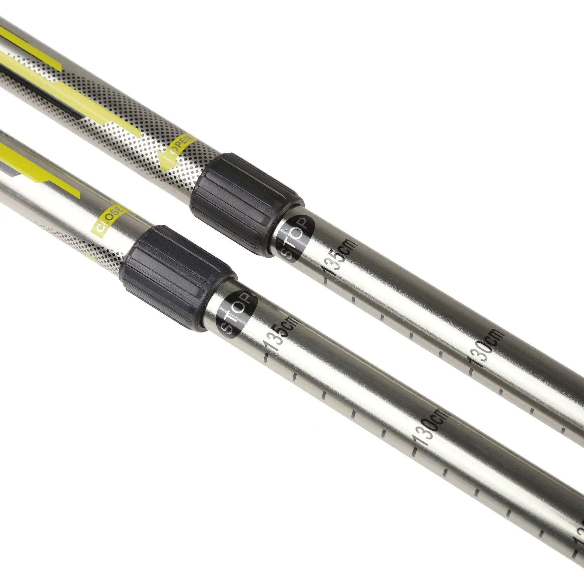 Regatta Ultralite aluminium vandrestave 2 stk. – Sort Ultralite aluminium vandrestave